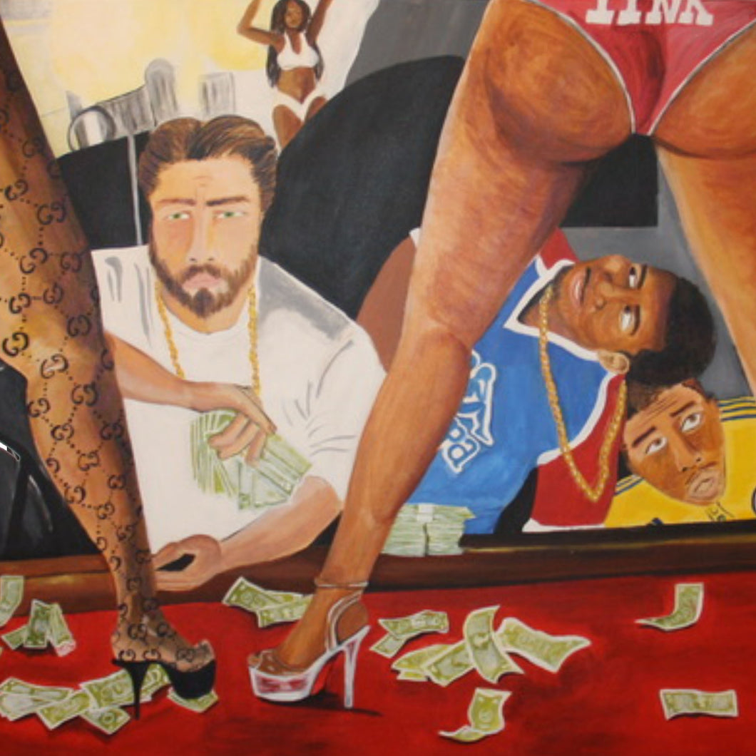 THE STRIP CLUB PAINTING