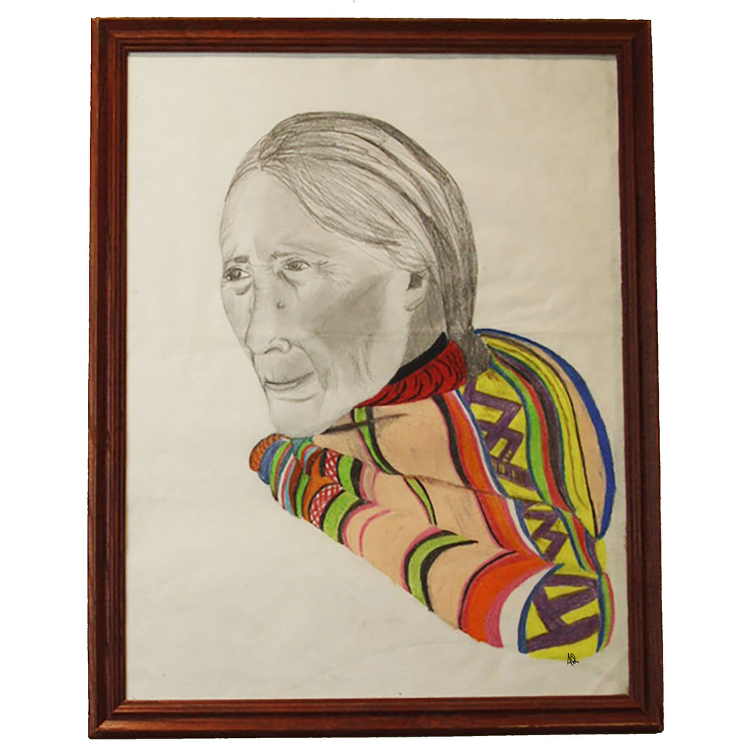 MUJER INDIGENA ART