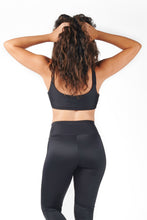 Load image into Gallery viewer, APOYO BLACK SPORTS BRA | ESSENTIAL
