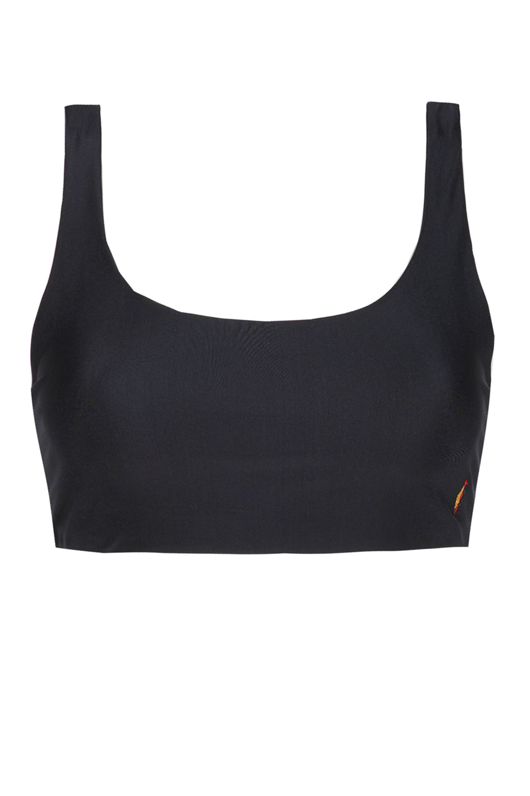 APOYO BLACK SPORTS BRA | ESSENTIAL