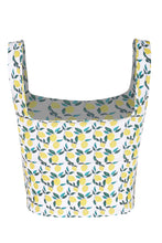 Load image into Gallery viewer, LA LIMONADA YELLOW COMPRESSION BOX TANK | LEMON PRINT
