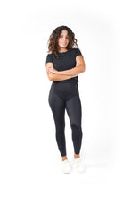 Load image into Gallery viewer, ESCENCIAL BLACK LEGGINGS | ESSENTIALS
