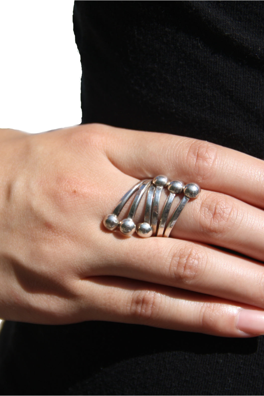 SILVER WRAP RING